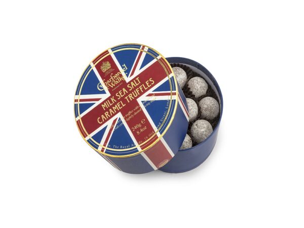 Union Flag Milk Sea Salt Caramel Chocolate Truffles