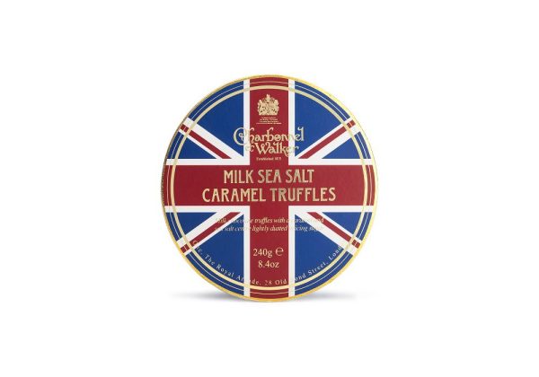 Union Flag Milk Sea Salt Caramel Chocolate Truffles - Image 3