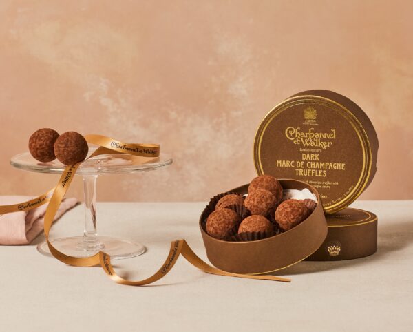 Dark Marc de Champagne Chocolate Truffles - Image 2