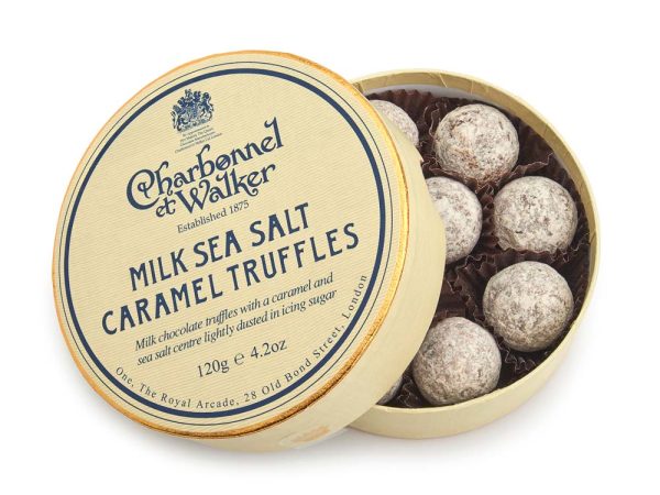 Milk Sea Salt Caramel Chocolate Truffles