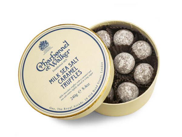 Milk Sea Salt Caramel Chocolate Truffles
