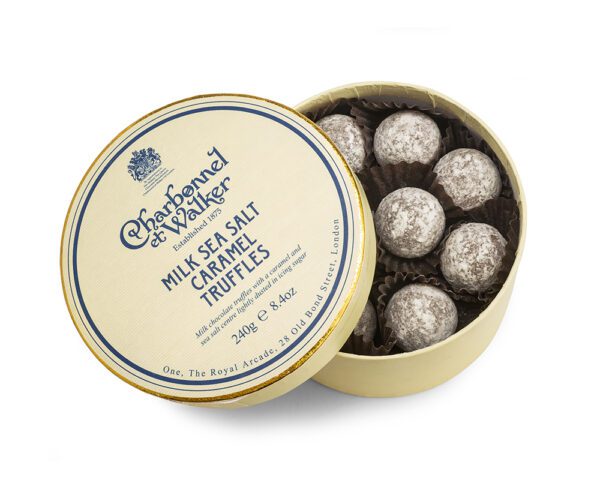 Milk Sea Salt Caramel Chocolate Truffles