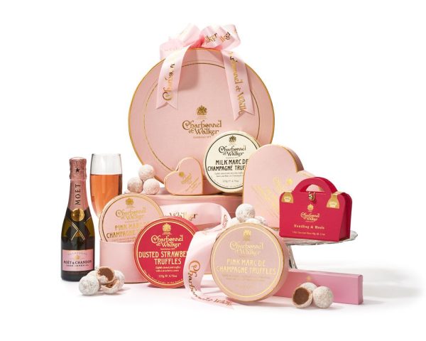 Pink Marc De Champagne Celebration Hamper