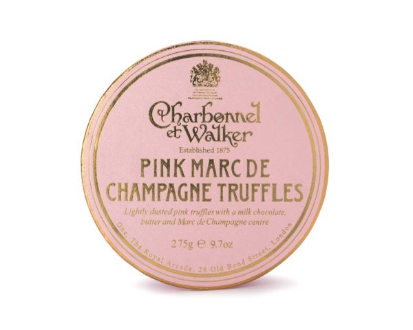 Pink Marc de Champagne Chocolate Truffles 275g - Image 4