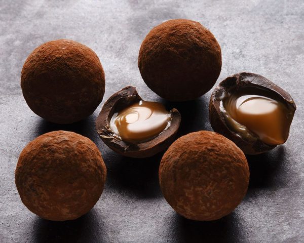 Dark Sea Salt Caramel Chocolate Truffles - Image 3