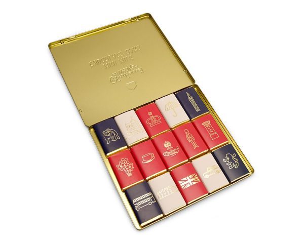 Union Jack Keepsake Tin with Mini Milk Chocolate Bars - Image 3