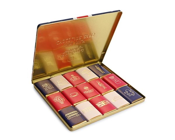 Union Jack Keepsake Tin with Mini Milk Chocolate Bars - Image 5
