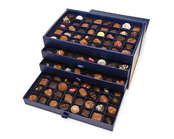 Victorian Dresser Gift Box with Drawers - Luxurious Chocolate and Truffle Selection with alcohol -160 pieces - Image 5