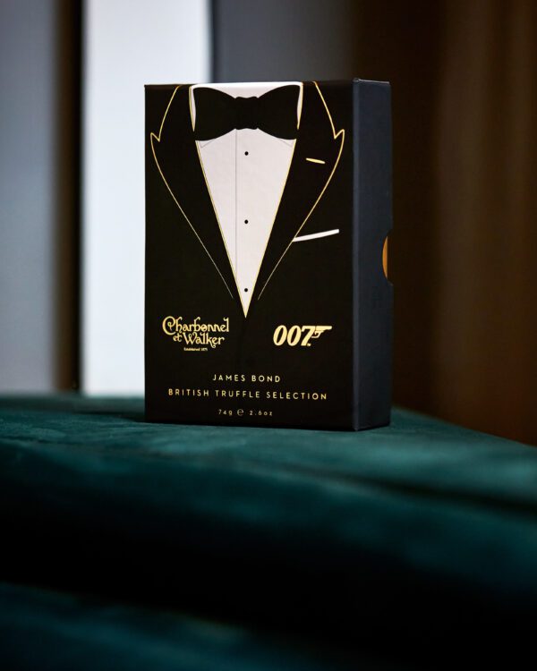 James Bond Black Tie Truffle Selection Box - 6 pieces - Image 3