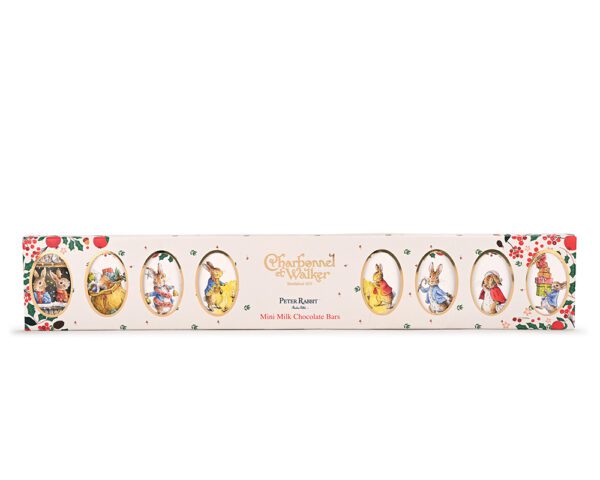 Peter Rabbit Festive Portraits - Ten Mini Milk Chocolate Bars