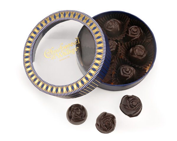 Elegant Dark Chocolate Roses